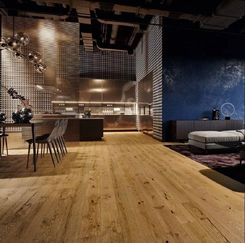 Паркетная доска Barlinek Дуб Country Biscotti Grande, 1-полосная - Зображення 294924-d8e66.jpg