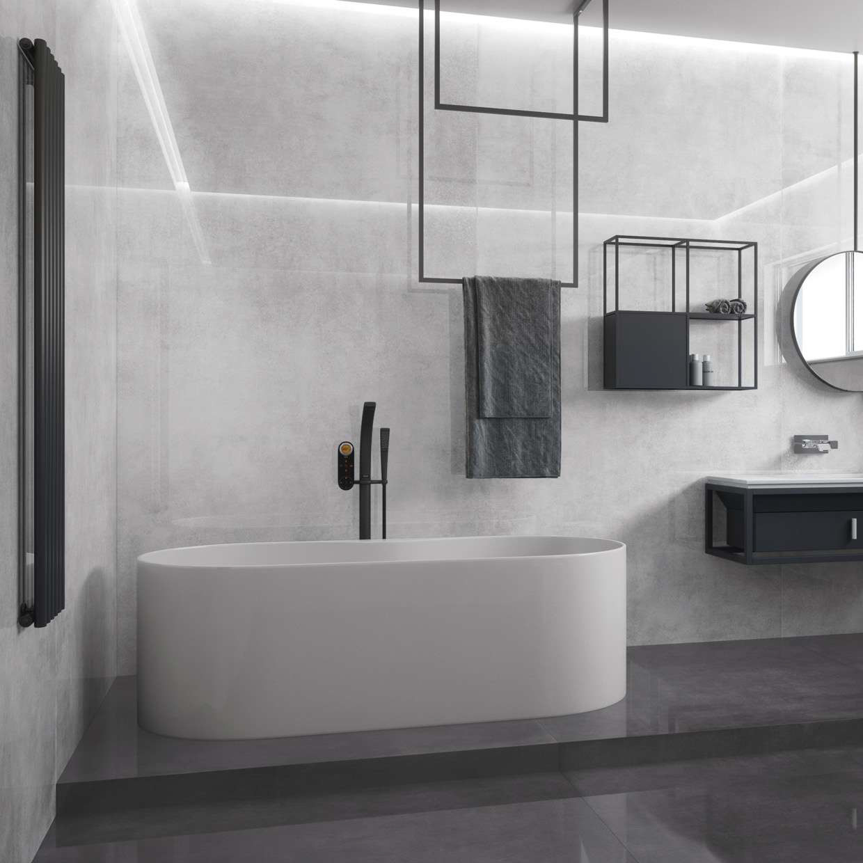 Мозаїка Concrete Gris 297x297x8 Cerrad - Зображення 298419-ca500.jpg