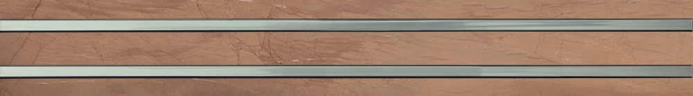 Фриз TERRA Brown 105х750 Ceramika Color - Зображення