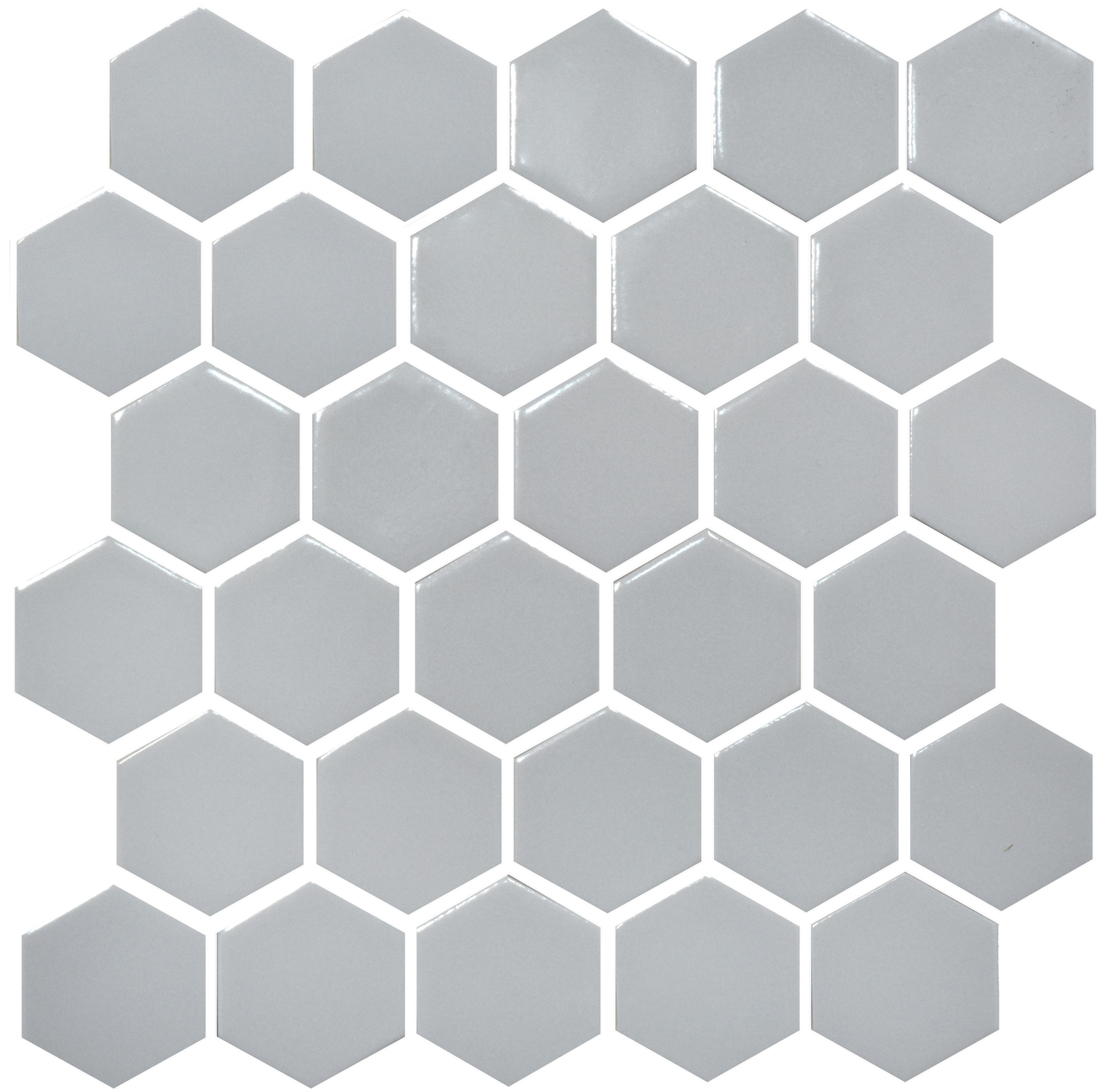 Мозаика H 6002 Hexagon Grey Silver 295×295x9 Котто Керамика - Зображення