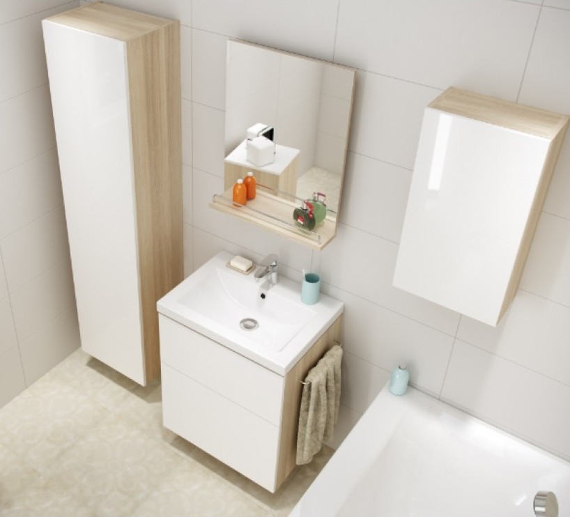 Дзеркало висувне з полицею Smart, Cersanit - Зображення 2f8f4-cersanit-smart.jpg