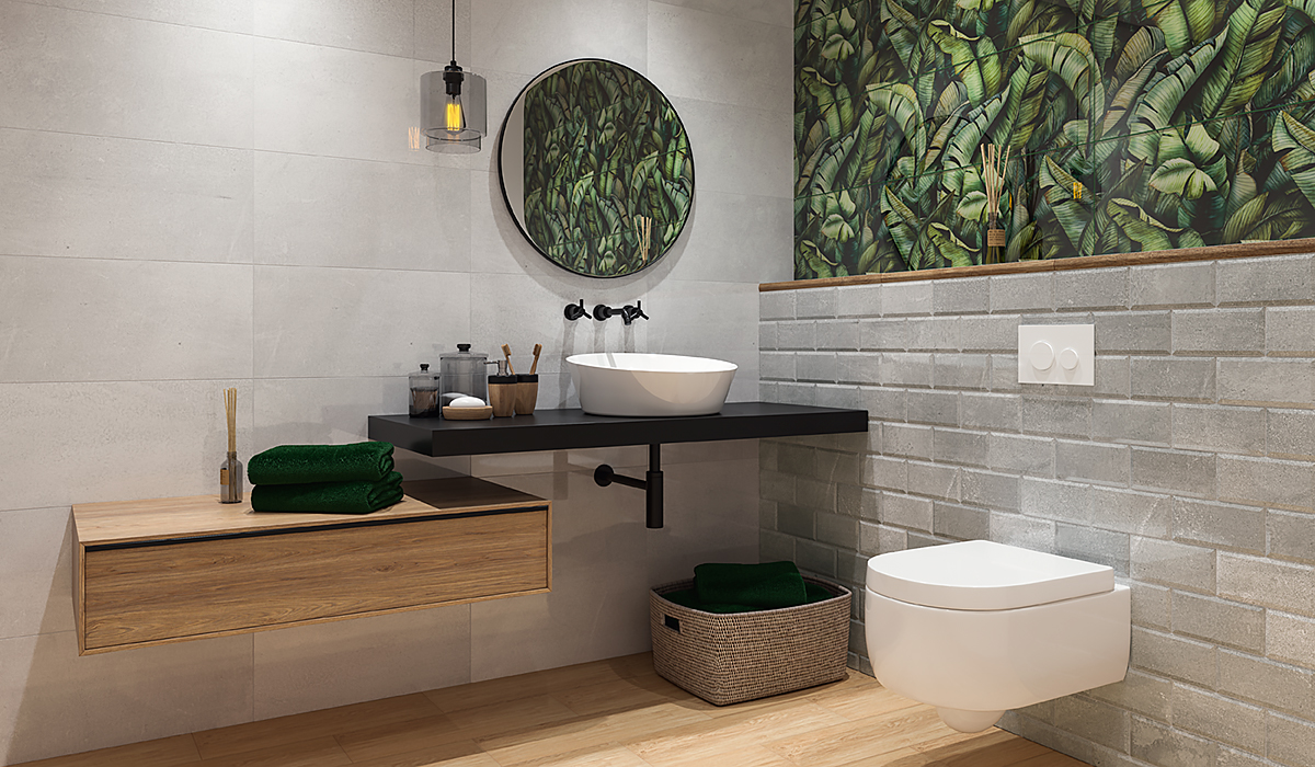 Плитка стінова Natura Grafit Kafel 98x198x10,4 Paradyz - Зображення 306894-8cedd.jpg