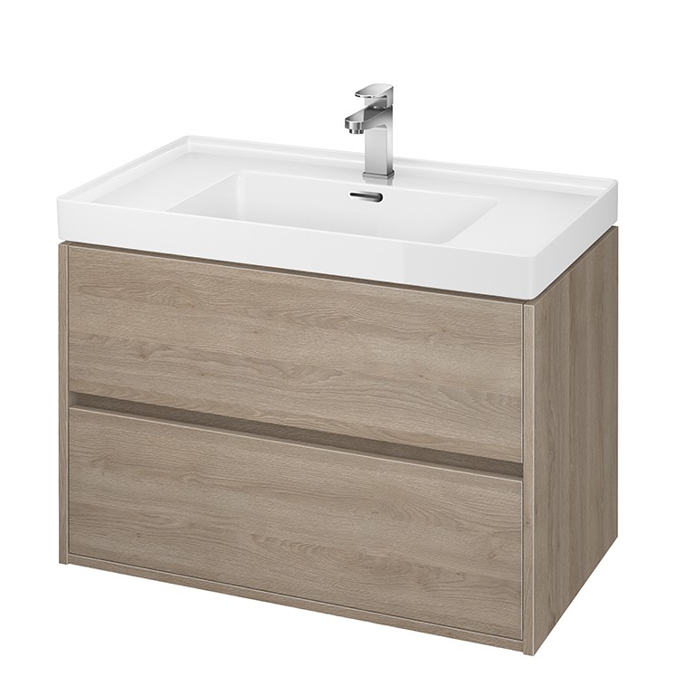 Шкафчик под умывальник CREA 80 Oak (FZZW1008771564), Cersanit - Зображення 307124-a2334.jpg