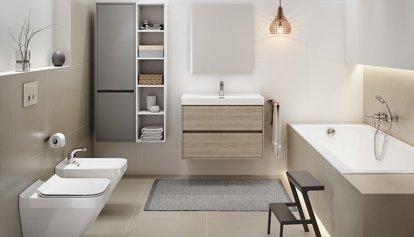 Шкафчик под умывальник CREA 80 Oak (FZZW1008771564), Cersanit - Зображення 307124-cd0b6.jpg