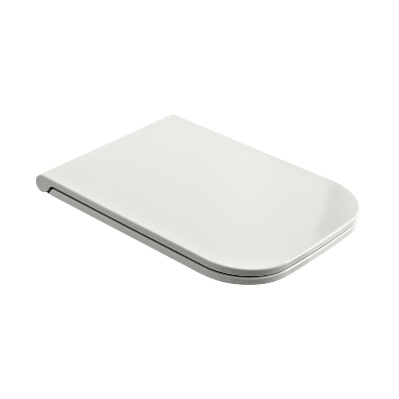 Кришка для унітаза Teorema 2.0 soft-close (8305B41) white mat, SCARABEO - Зображення