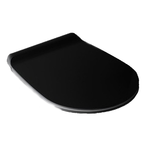 Крышка для унитаза Vignoni soft-close (VI004) Black, SIMAS - Зображення