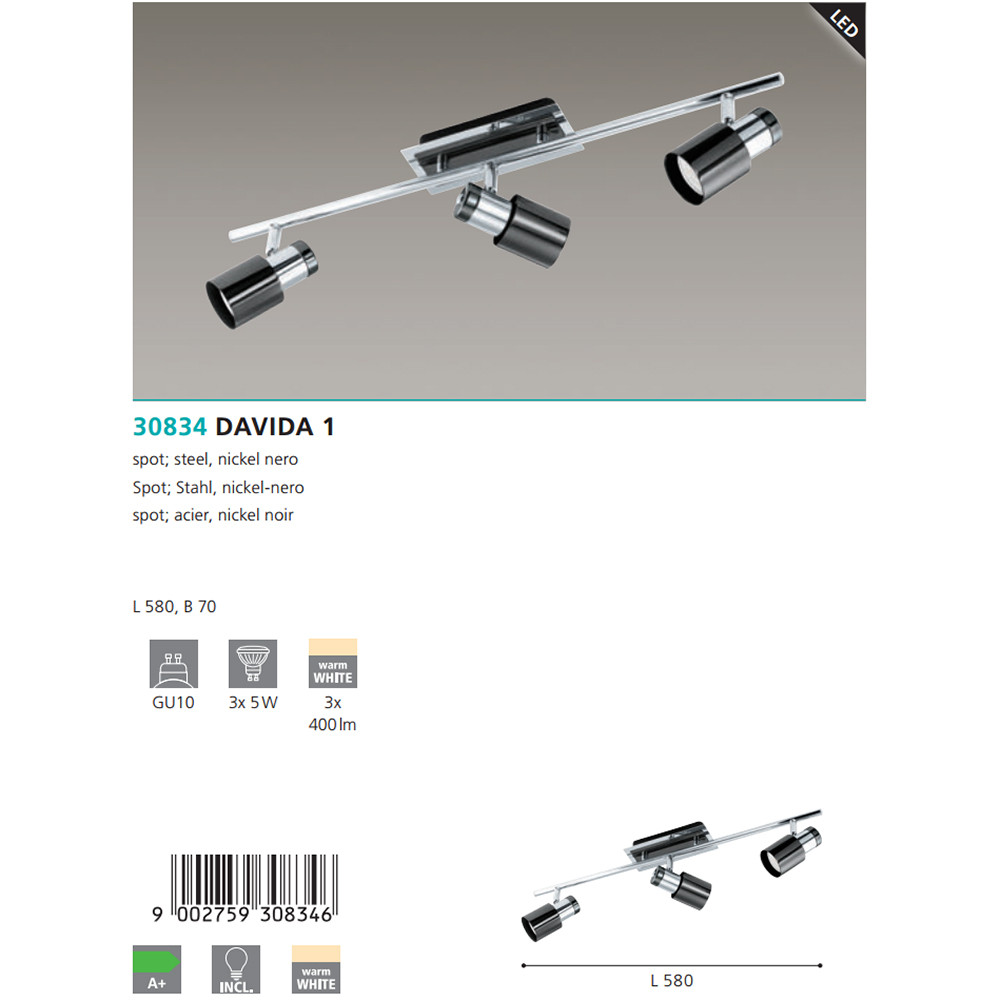 Спот DAVIDA 1 (30834), EGLO - Зображення 30834--.jpg