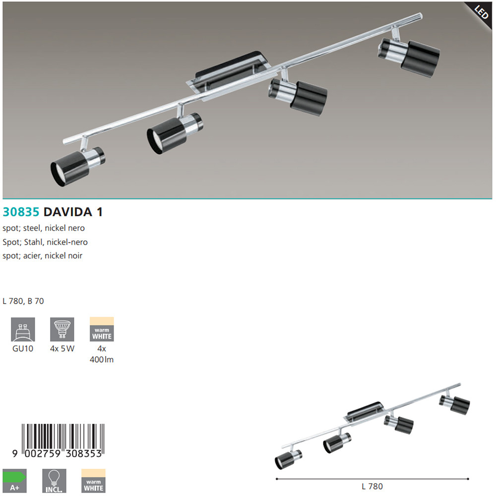 Спот DAVIDA  1(30835), EGLO - Зображення 30835--.jpg