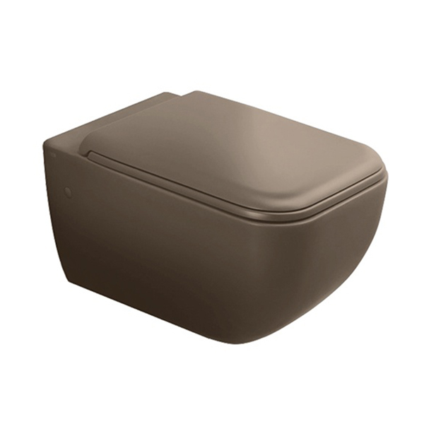 Унітаз підвісний Shui Comfort Arenaria з кришкою soft close SHCOVSKCPVSHCOTFAN CIELO - Зображення