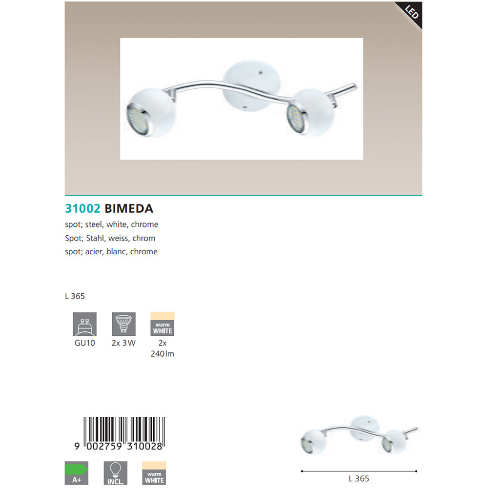 Спот BIMEDA (31002), EGLO - Зображення 31002--.jpg