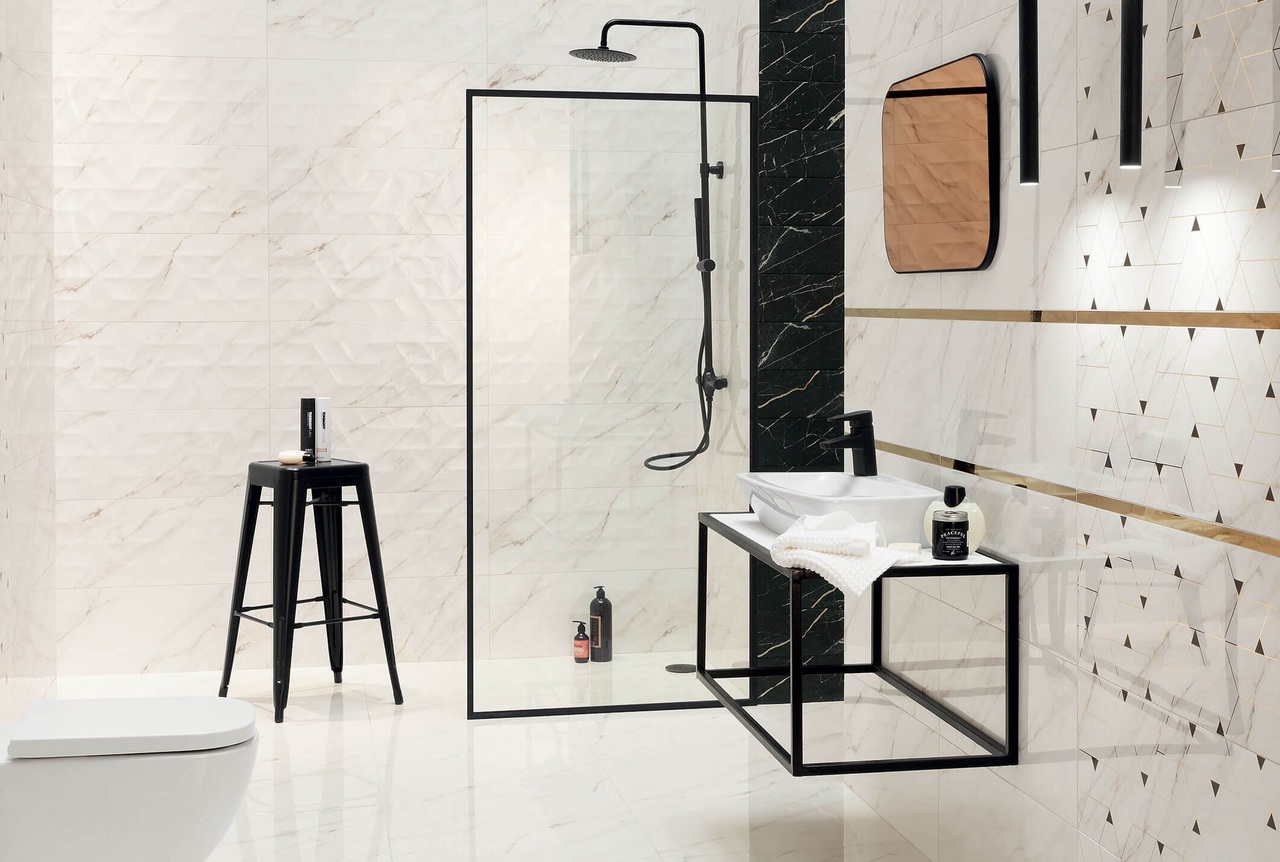 Плитка стінова Carilla Black 148x448x10 Tubadzin - Зображення 312299-12c3d.jpg