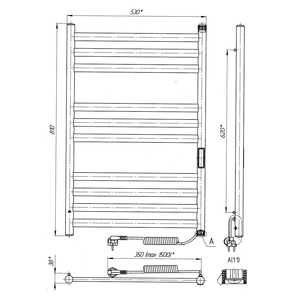 Рушникосушка електрична Квадрант П10 500x800 LARIS - Зображення 31387599-de3a5.jpg