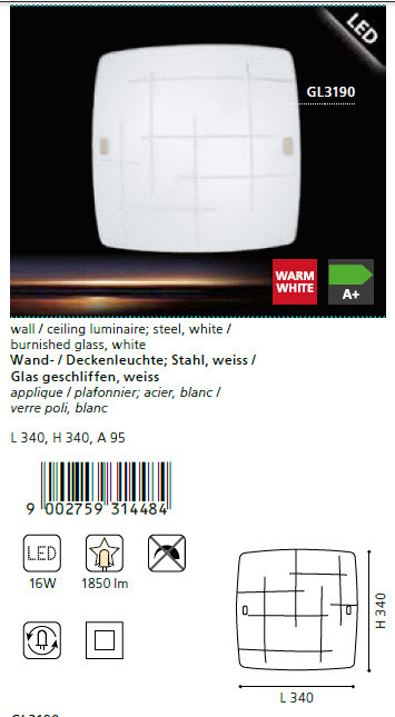 Світильник SABBIO 2 LED (31448), EGLO - Зображення 31448--.jpg