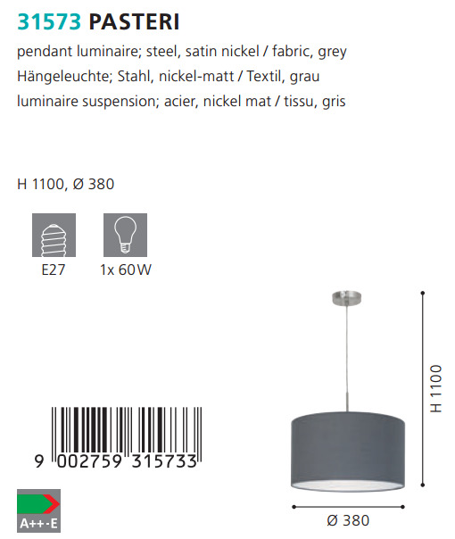 Люстра PASTERI NICKEL-GRAU (31573), EGLO - Зображення 31573--.jpg