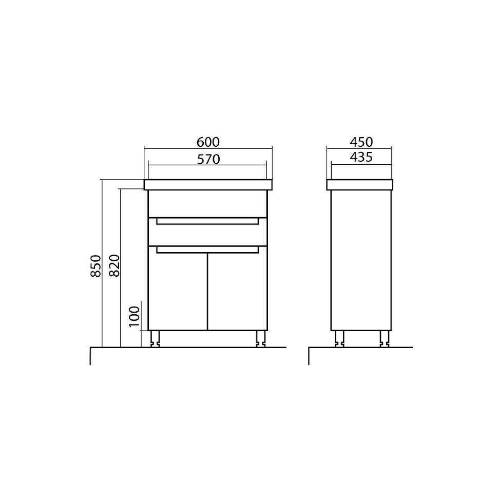 Шкафчик с умывальником Омега Elit 60, Аква Родос - Зображення 316029-b00f5.jpg