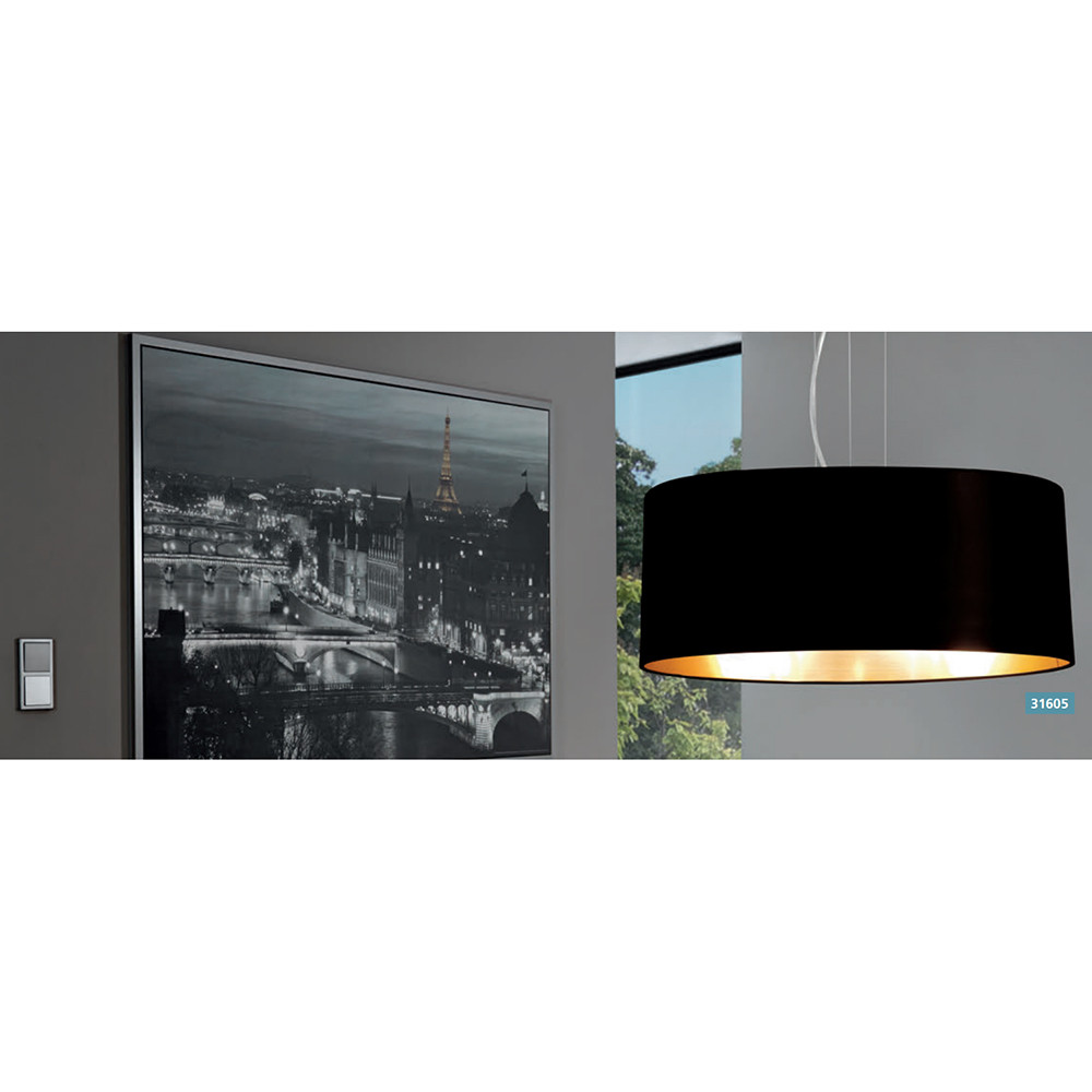 Люстра MASERLO NICKEL-SCHWARZ (31605), EGLO - Зображення 31605-.jpg