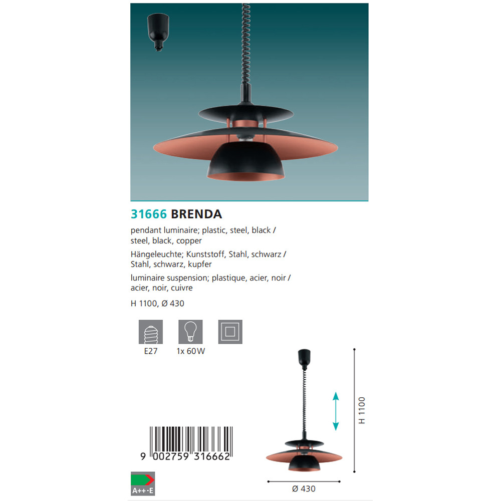 Люстра BRENDA (31666), EGLO - Зображення 31666--.jpg