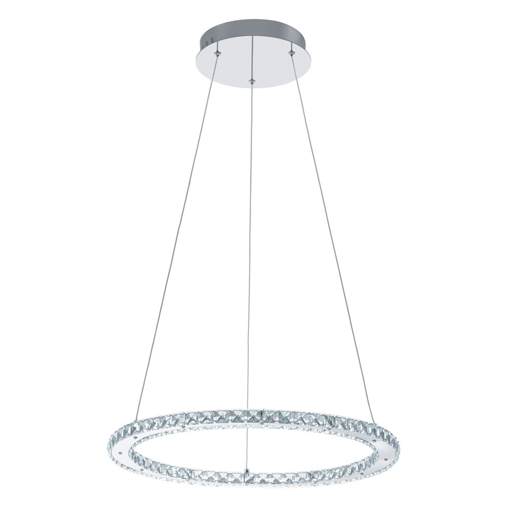 Люстра VARRAZO CHROM-KRISTALL LED (31668), EGLO - Зображення