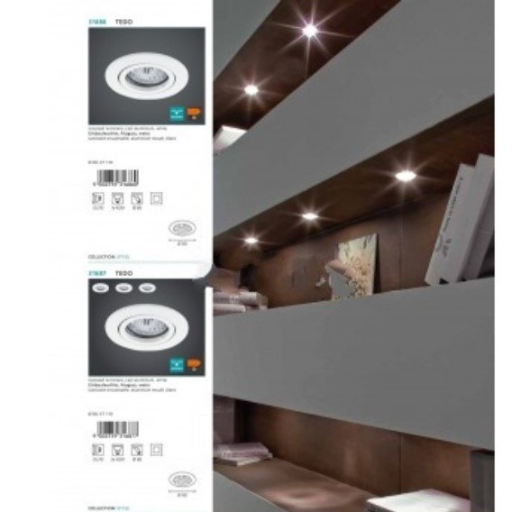 Точковий світильник TEDO 2700K (31686), EGLO - Зображення 31686-.jpg