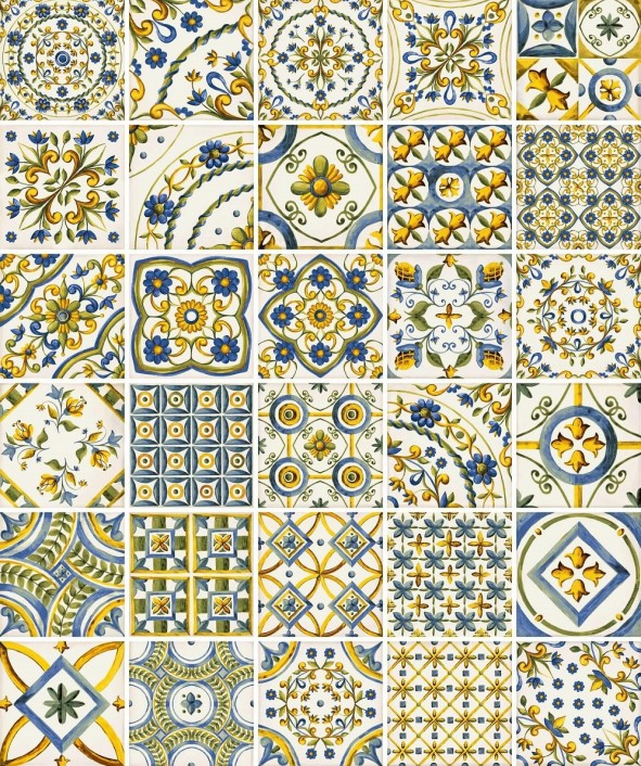 Декор CSAFMXLU20 Fiore Mix Luc 200x200x10 Sant'agostino - Зображення 317189-1dfc9.jpg