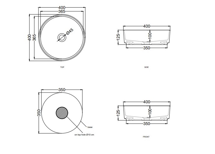 Умивальник Shui Comfort Nero Marquina SHCOLAT40 CIELO - Зображення 318849-4313d.jpg