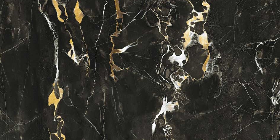 Плитка керамогранітна JW 11 Black Gold LUC 1200x2780x6 Mirage - Зображення