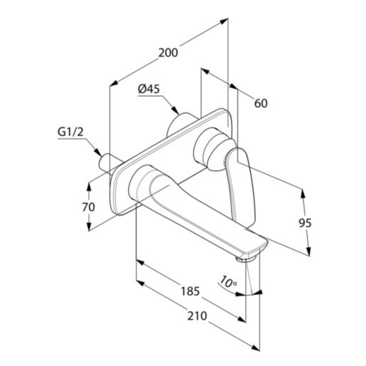 Змішувач для умивальника Balance (522468775) чорний, Kludi - Зображення 320019-b6b0e.jpg