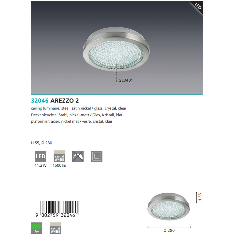 Світильник AREZZO 2 KRISTALL LED (32046), EGLO - Зображення 32046--.jpg