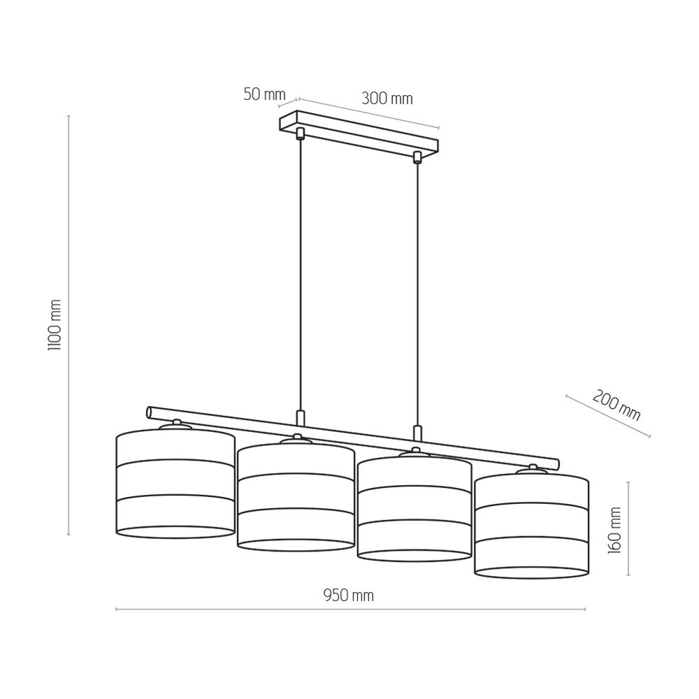 Люстра TAGO BLACK (3213), TK LIGHTING - Зображення 3213--.jpg