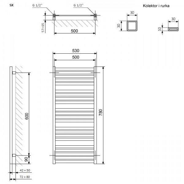 Рушникосушка 780х530 Marlin WGMAR078053K916SX Terma - Зображення 321584-d68d5.jpg