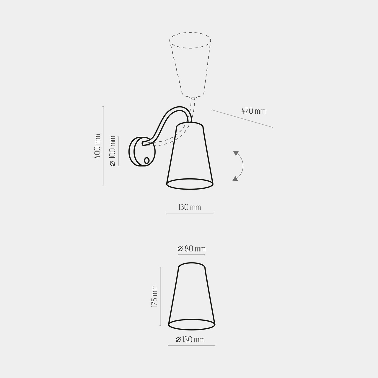 Бра WIRE SILVER (3240), TK LIGHTING - Зображення 3240--3.jpg