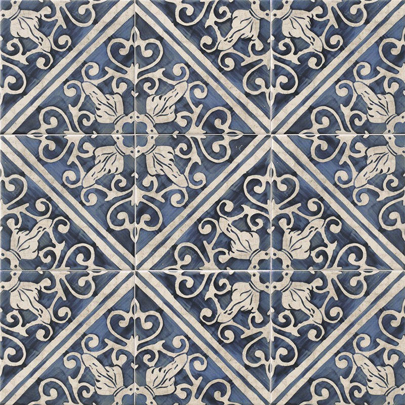 Плитка керамогранітна Pav Lisboa Blu 200x200 Mainzu - Зображення