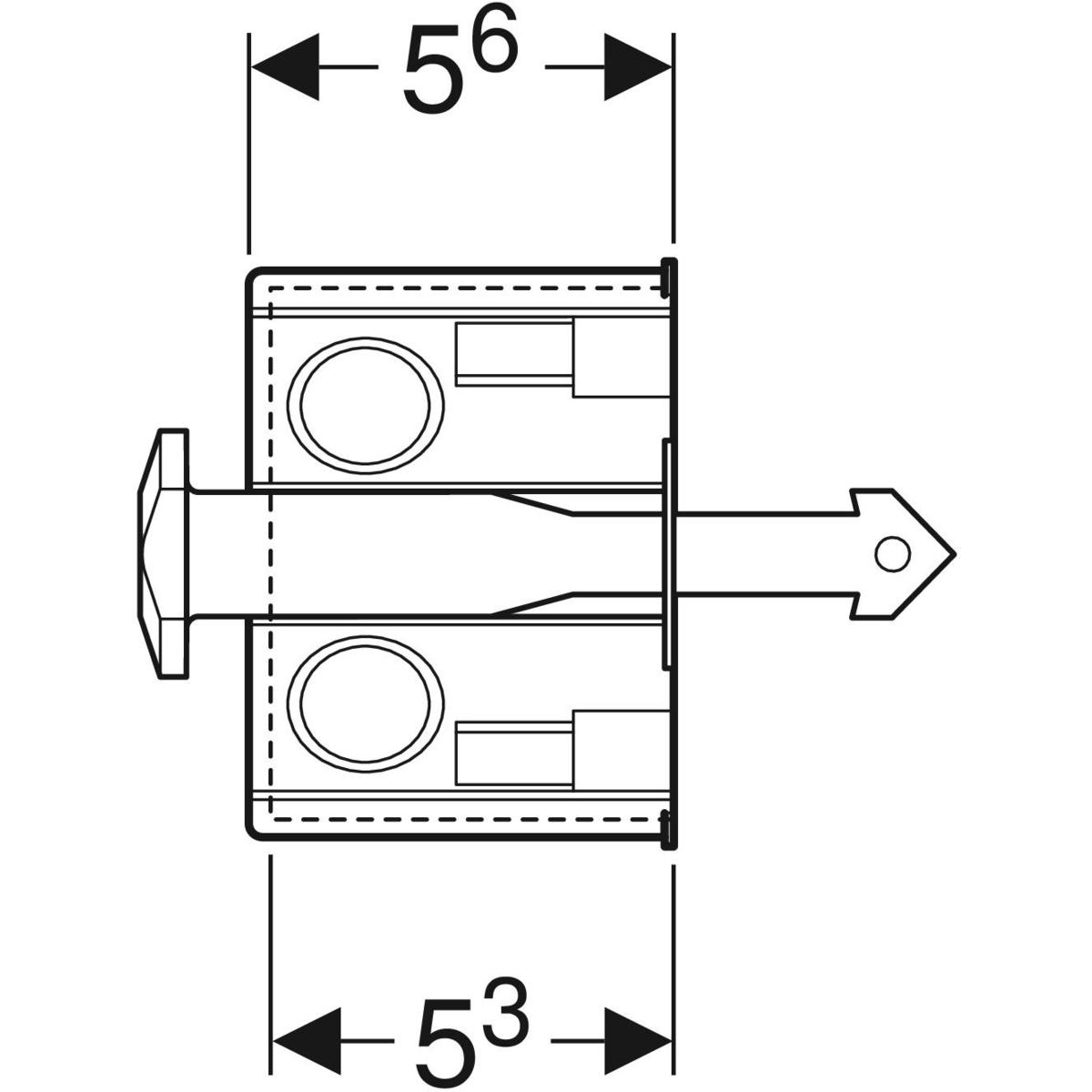 Монтажний комплект DuoFresh 244.999.00.1 Geberit - Зображення 327494-8df95.jpg
