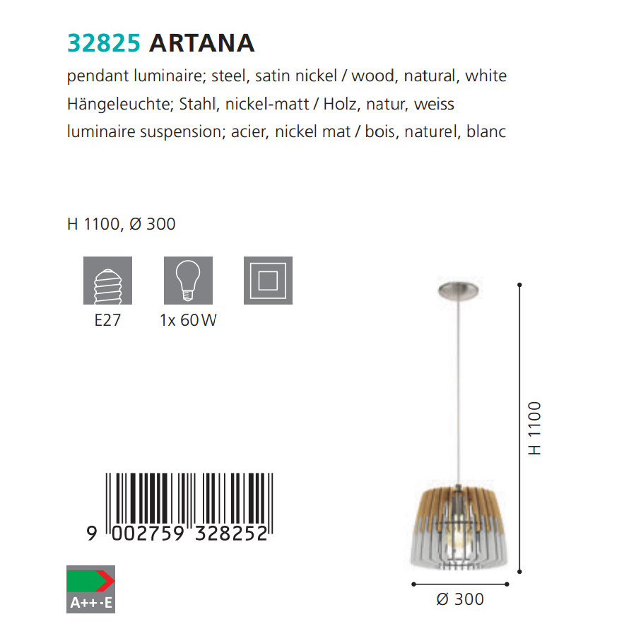 Люстра ARTANA (32825), EGLO - Зображення 32825--.jpg