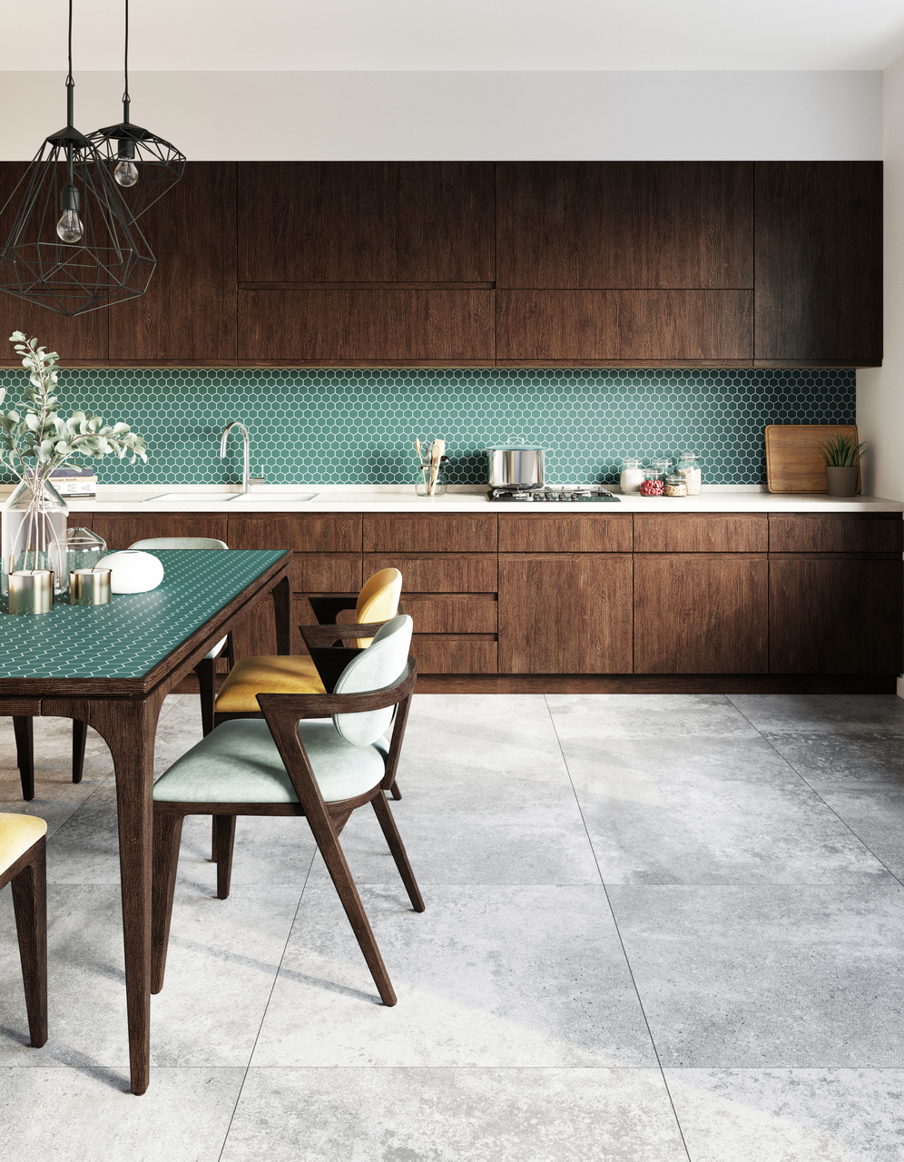 Мозаїка H 6017 Hexagon Aqvamarine 295×295x9 Котто Кераміка - Зображення 328319-374c9.jpg