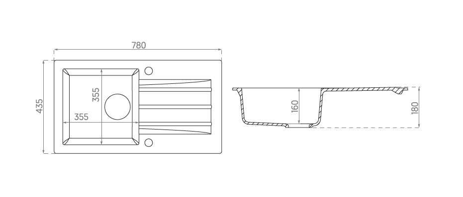 Кухонна мийка Mojito 40 (11A.MO040.910.10-1.101.111.10) Black 10 Axis Group - Зображення 329624-dc923.jpg