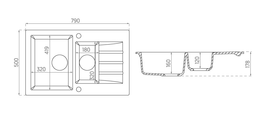 Кухонна мийка Mojito 120 (1.101.151.10) Black 10, Axis Group - Зображення 329639-c1749.jpg