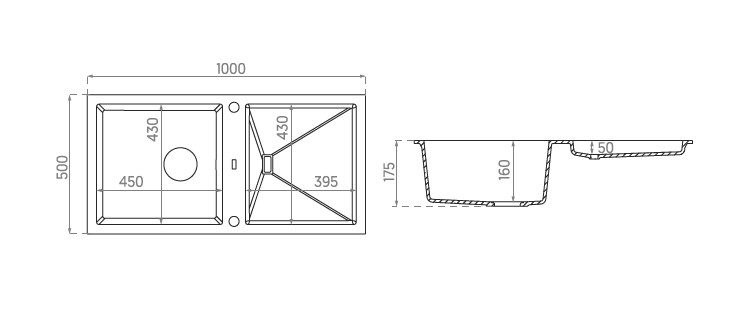 Кухонна мийка Slide 200 (1.150.160.20) Beige 20, Axis Group - Зображення 329739-85223.jpg