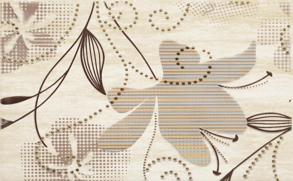 Декор Doppia Beige Inserto A 250x400x8,1 Paradyz - Зображення