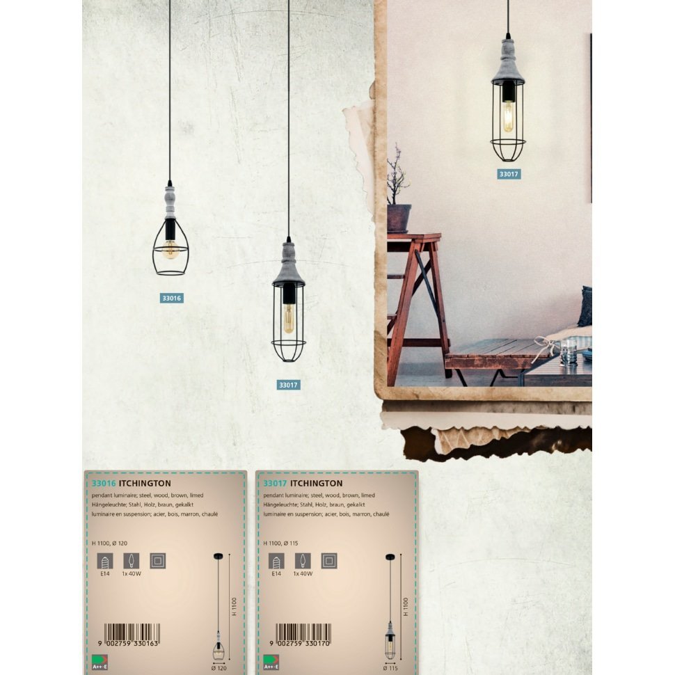 Люстра  ITCHINGTON (33016), EGLO - Зображення 33016-.jpg