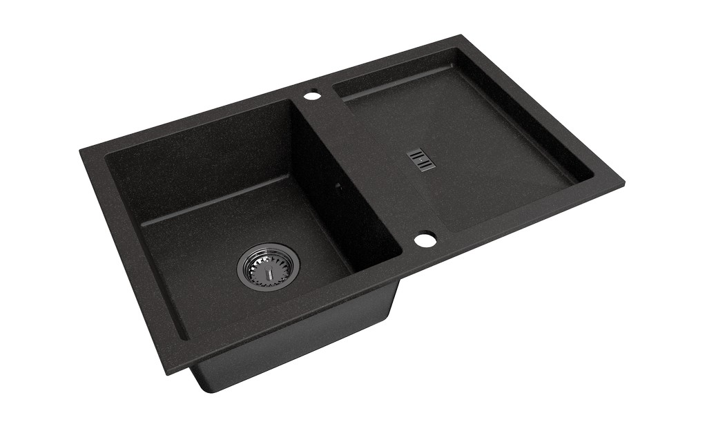 Кухонна мийка Slide 40 (1.101.110.10) Black 10, Axis Group - Зображення