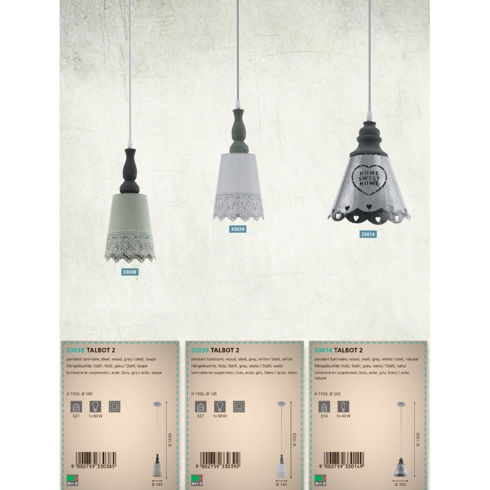 Люстра TALBOT 2 (33039), EGLO - Зображення 33039-.jpg