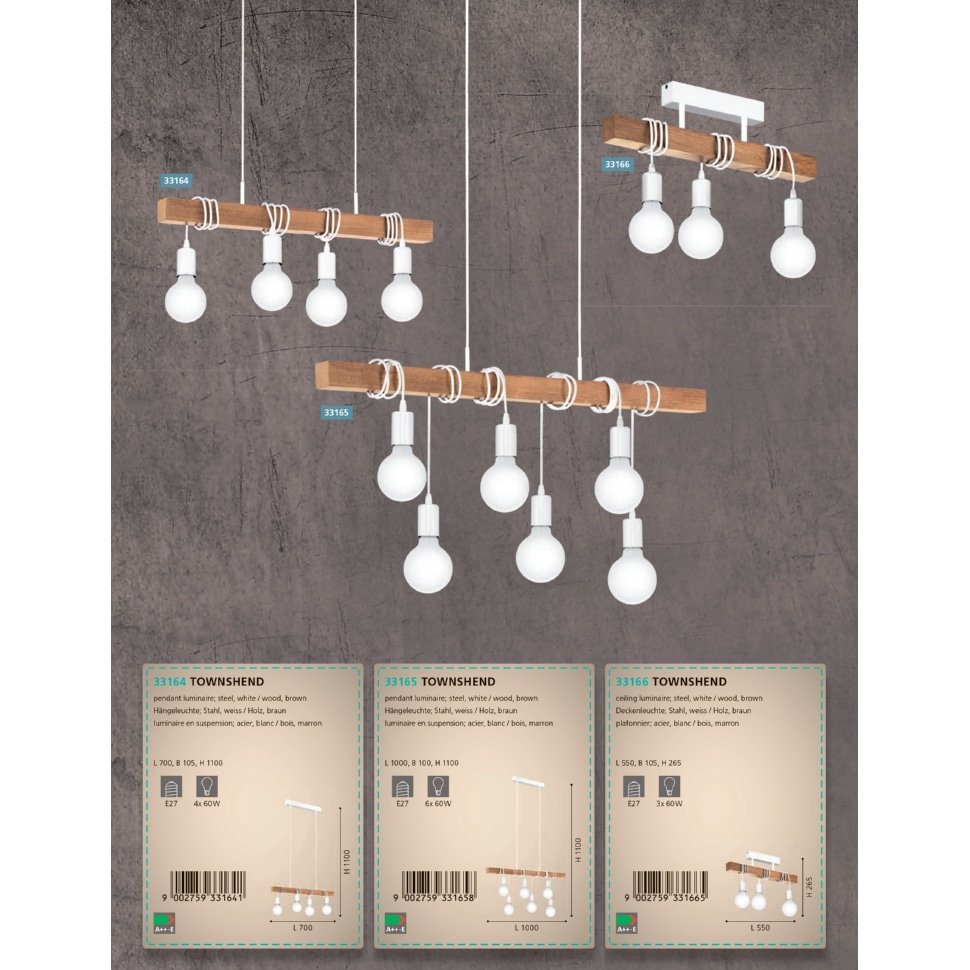 Люстра TOWNSHEND (33165), EGLO - Зображення 33165-.jpg