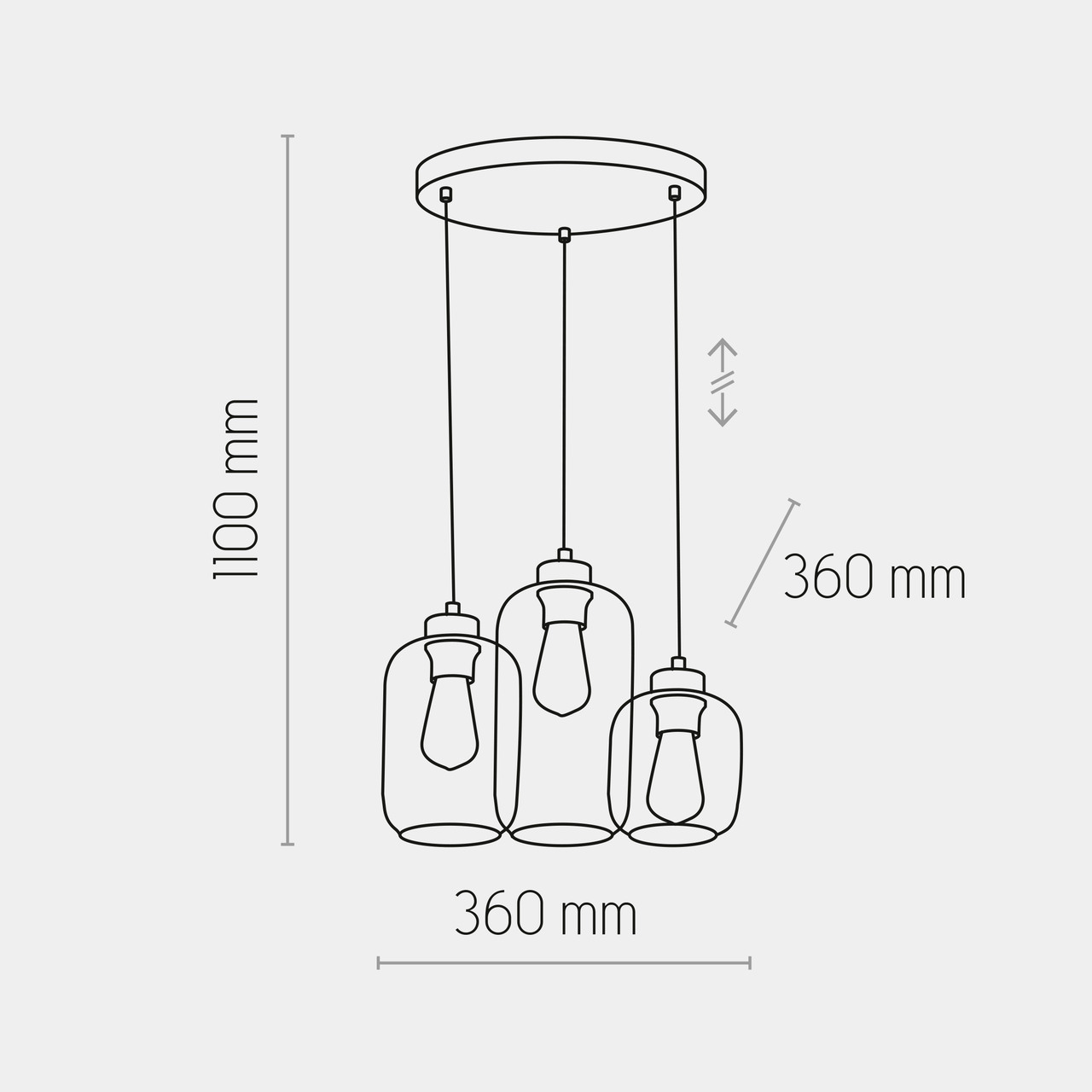 Люстра MARCO GREEN (3325), TK LIGHTING - Зображення 3325--.jpg