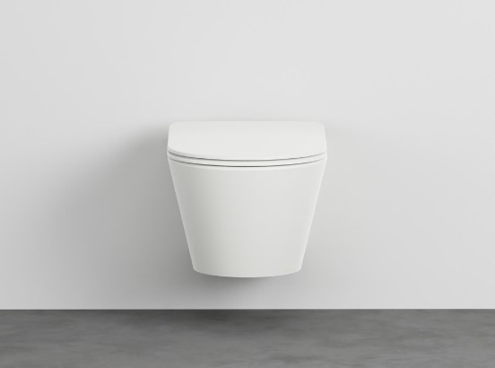 Унитаз подвесной Mare Rimless Bianco з кришкою soft close MRVSKCPVMRTF CIELO - Зображення