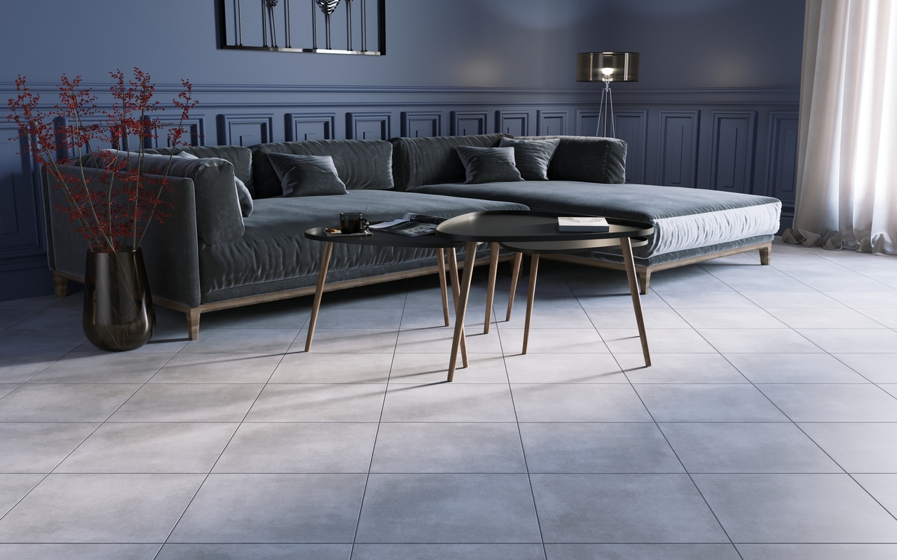 Плитка керамогранітна Lofty сірий 400x400x8 Golden Tile - Зображення 334369-9ea81.jpg