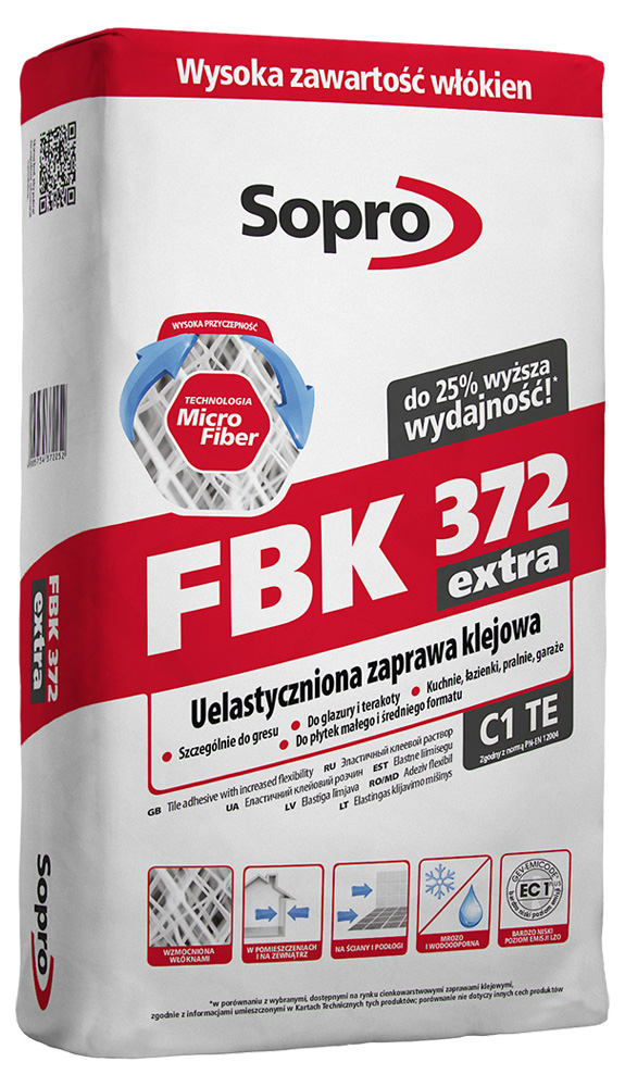 Клей для плитки Sopro FBK 372 extra (22,5 кг) - Зображення 338944-46ce5.jpg
