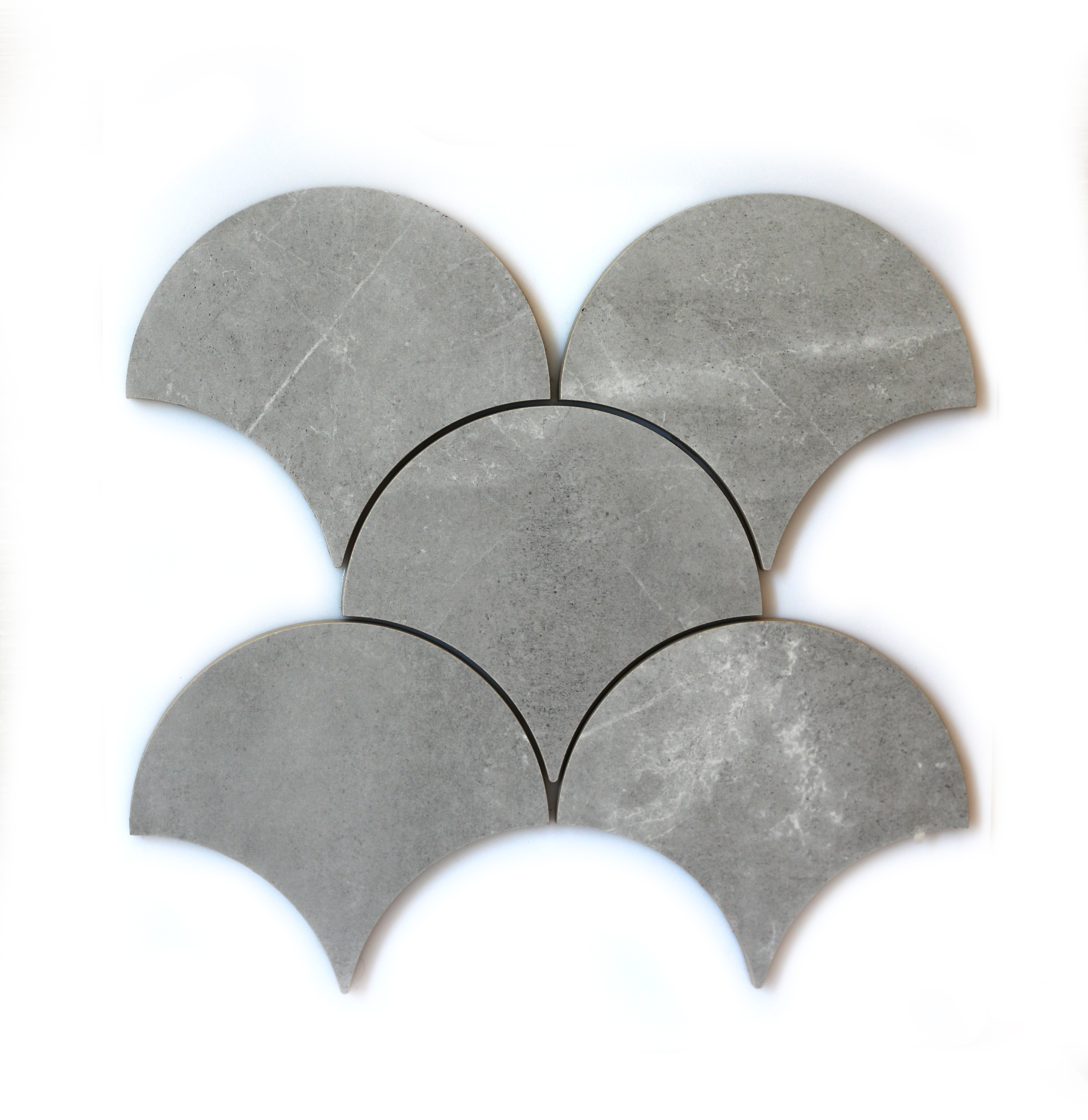 Мозаика Scales CM 3112 SC Ambrosio Gris 136x147x10 Котто Керамика - Зображення