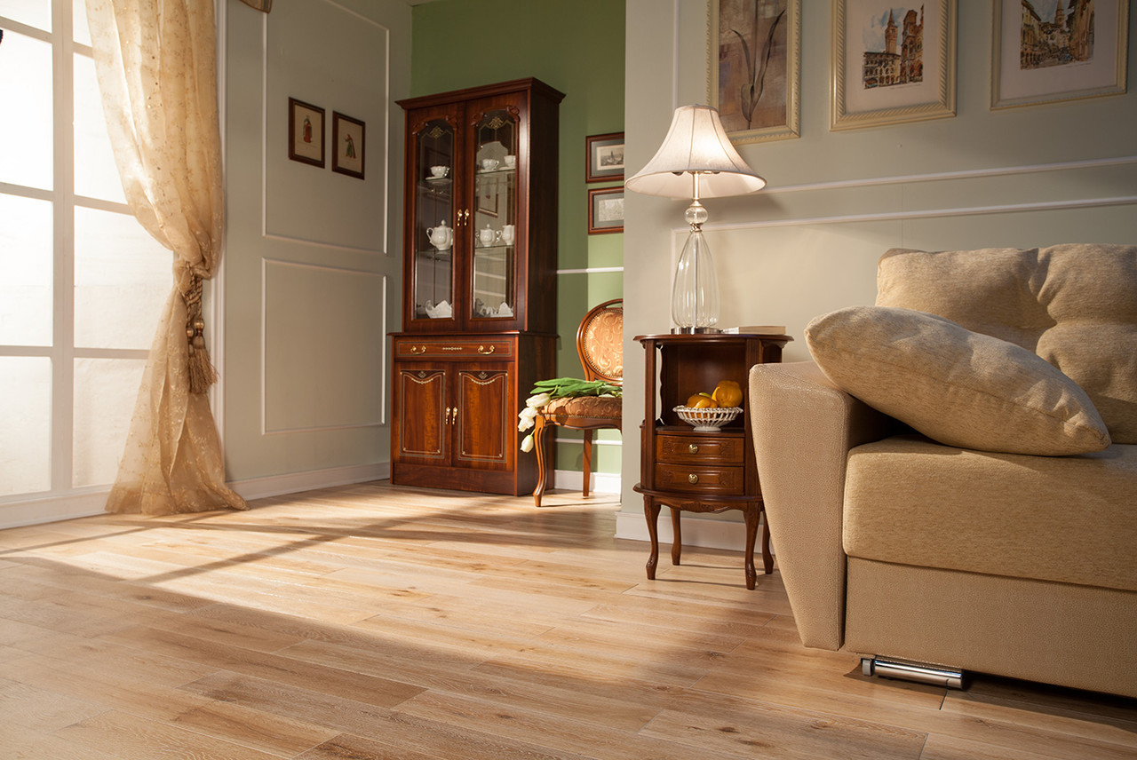 Паркетна дошка Tarkett Tango Classic Дуб Коттедж Браш, 1-смугова - Зображення 340017-40808.jpg