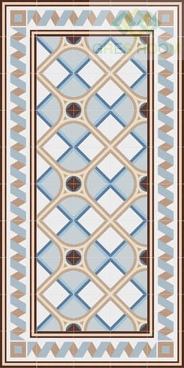 Декор 1900 Florentina-2 Celeste 200x200x8 Vives - Зображення 341154-47b4d.jpg